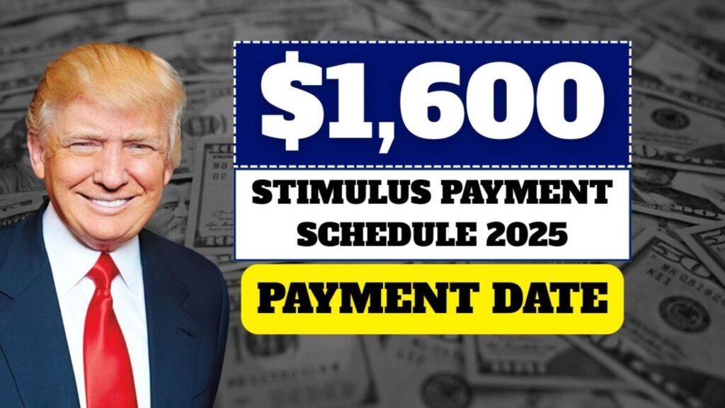 $1,600 Stimulus Payment 2025